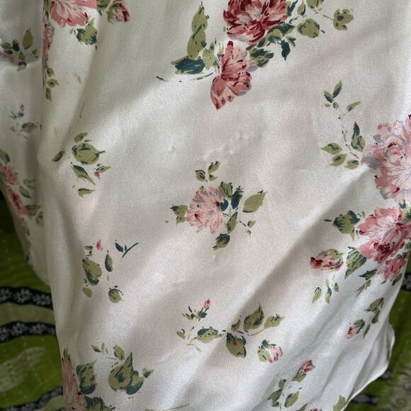 Rare Victoria’s Secret Gold Label 2 Piece Floral Pajama Set Size Small - Picture 5 of 14